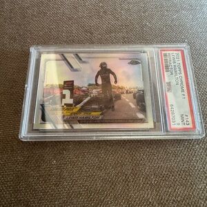Lewis Hamilton 2021 Topps Chrome F1 Refractor PSA 9 Mint